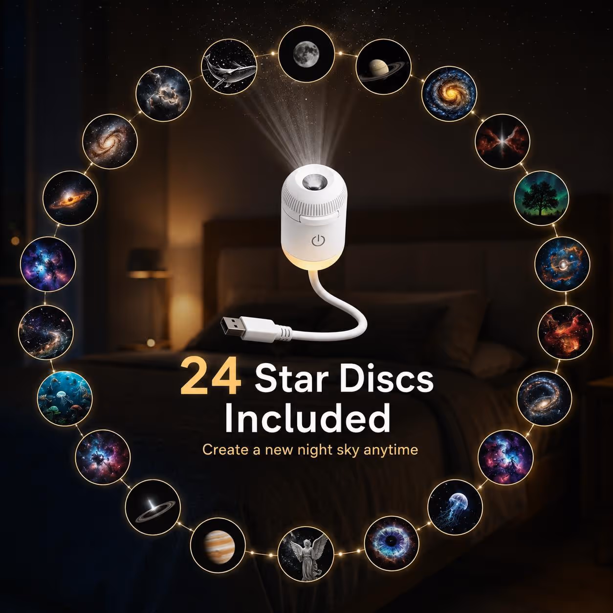 24 Star Discs